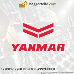 172B03-17260 MONITOR ASSY,UPPER