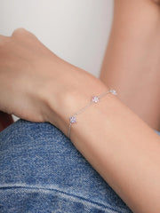 Triple Flower Bracelet