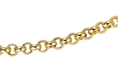 2,0 mm Ertekjede 585 (14K) gullkjede
