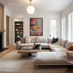 Sfeervolle Stilleven Met Citrus Kunstwerk-canvas-dibond-plexiglas-wanddecoratie-WallArtistic