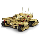 3296 Piece Remote Control Mammoth Tank Set
