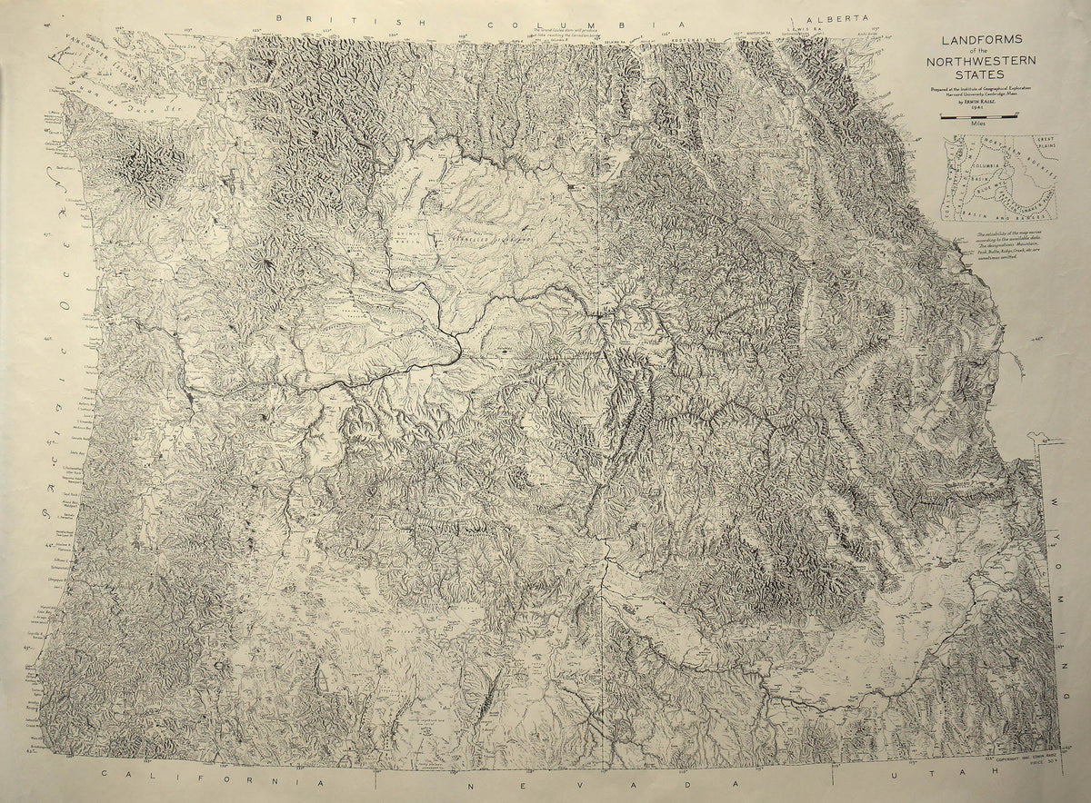 (West -Pacific Northwest) Landforms of the Northwestern